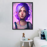 Frau 5d Diy Diamond Painting Diamant Malerei Set MJ3154