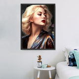 Frau 5d Diy Diamond Painting Diamant Malerei Set MJ3158