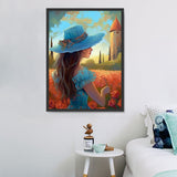 Frau 5d Diy Diamond Painting Diamant Malerei Set MJ3159