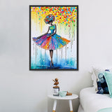 Frau 5d Diy Diamond Painting Diamant Malerei Set MJ3161