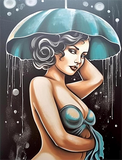 Frau 5d Diy Diamond Painting Diamant Malerei Set MJ3164