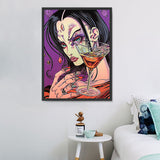 Frau 5d Diy Diamond Painting Diamant Malerei Set MJ3168