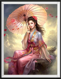 Frau 5d Diy Diamond Painting Diamant Malerei Set MJ3175