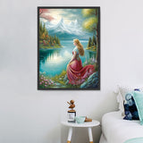 Frau 5d Diy Diamond Painting Diamant Malerei Set MJ3179
