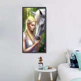 Tier und Mensch 5d Diy Diamond Painting Diamant Malerei Set MJ3191