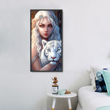 Tier und Mensch 5d Diy Diamond Painting Diamant Malerei Set MJ3193