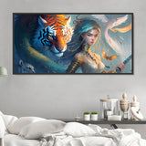 Tier und Mensch 5d Diy Diamond Painting Diamant Malerei Set MJ3195