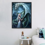 Tier und Mensch 5d Diy Diamond Painting Diamant Malerei Set MJ3196