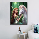 Tier und Mensch 5d Diy Diamond Painting Diamant Malerei Set MJ3203