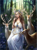 Tier und Mensch 5d Diy Diamond Painting Diamant Malerei Set MJ3223