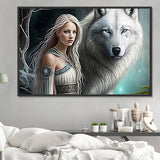 Tier und Mensch 5d Diy Diamond Painting Diamant Malerei Set MJ3227