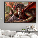Tier und Mensch 5d Diy Diamond Painting Diamant Malerei Set MJ3229