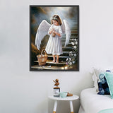 Engel  5d Diy Diamond Painting Diamant Malerei Set MJ3246