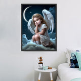 Engel  5d Diy Diamond Painting Diamant Malerei Set MJ3249