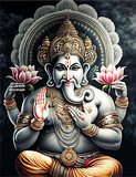 Hinduismus 5d Diy Diamond Painting Diamant Malerei Set MJ3313