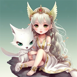 Mädchen 5d Diy Diamond Painting Diamant Malerei Set MJ3316