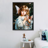 Mädchen 5d Diy Diamond Painting Diamant Malerei Set MJ3321