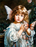 Mädchen 5d Diy Diamond Painting Diamant Malerei Set MJ3321