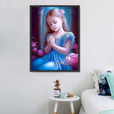 Mädchen 5d Diy Diamond Painting Diamant Malerei Set MJ3336