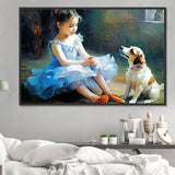 Mädchen 5d Diy Diamond Painting Diamant Malerei Set MJ3342