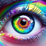 Augen 5d Diy Diamond Painting Diamant Malerei Set MJ3373