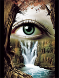 Augen 5d Diy Diamond Painting Diamant Malerei Set MJ3379