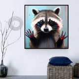 Waschbär 5d Diy Diamond Painting Diamant Malerei Set MJ7005