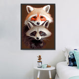 Waschbär 5d Diy Diamond Painting Diamant Malerei Set MJ7010