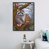 Waschbär 5d Diy Diamond Painting Diamant Malerei Set MJ7011