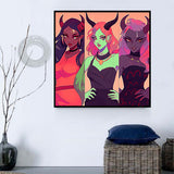 Karikatur 5d Diy Diamond Painting Diamant Malerei Set MJ7017