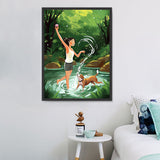 Karikatur 5d Diy Diamond Painting Diamant Malerei Set MJ7074