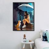 Tier und Mensch 5d Diy Diamond Painting Diamant Malerei Set MJ7090