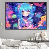 Karikatur 5d Diy Diamond Painting Diamant Malerei Set MJ7111