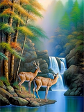 Hirsch 5d Diy Diamond Painting Diamant Malerei Set MJ7127
