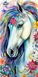 Pferd 5d Diy Diamond Painting Diamant Malerei Set MJ7131