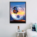 Schmetterling 5d Diy Diamond Painting Diamant Malerei Set MJ7155