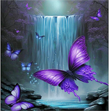 Wasserfall 5d Diy Diamond Painting Diamant Malerei Set MJ7195