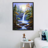 Wasserfall 5d Diy Diamond Painting Diamant Malerei Set MJ7206