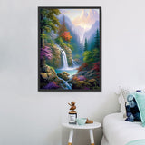 Wasserfall 5d Diy Diamond Painting Diamant Malerei Set MJ7207
