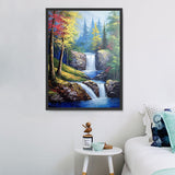 Wasserfall 5d Diy Diamond Painting Diamant Malerei Set MJ7209