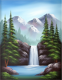 Wasserfall 5d Diy Diamond Painting Diamant Malerei Set MJ7211