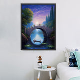 Brücke 5d Diy Diamond Painting Diamant Malerei Set MJ7226
