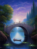 Brücke 5d Diy Diamond Painting Diamant Malerei Set MJ7226