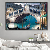 Brücke 5d Diy Diamond Painting Diamant Malerei Set MJ7228