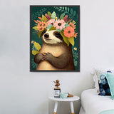 Faultier 5d Diy Diamond Painting Diamant Malerei Set MJ7242