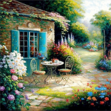 Dorf 5d Diy Diamond Painting Diamant Malerei Set MJ7260