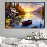 Dorf 5d Diy Diamond Painting Diamant Malerei Set MJ7290