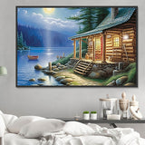 Dorf 5d Diy Diamond Painting Diamant Malerei Set MJ7292