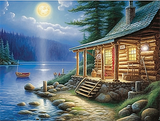 Dorf 5d Diy Diamond Painting Diamant Malerei Set MJ7292