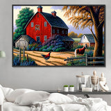 Dorf 5d Diy Diamond Painting Diamant Malerei Set MJ7297